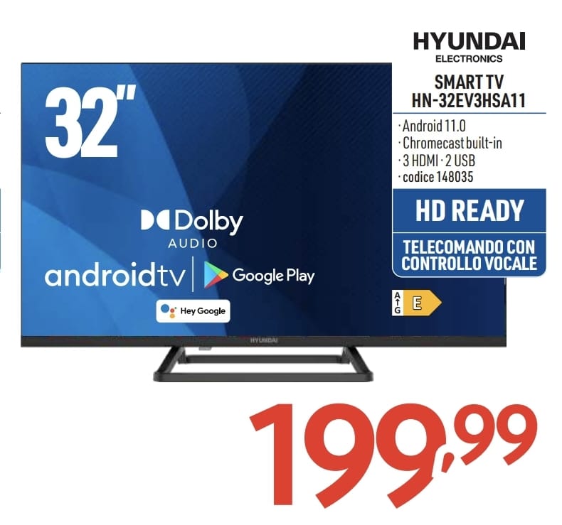 TV HYUNDAI HN-32EV3HSA11 32'' SMART TV 